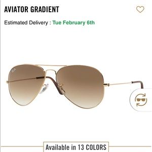 Authentic Original Aviator Ray-Bans